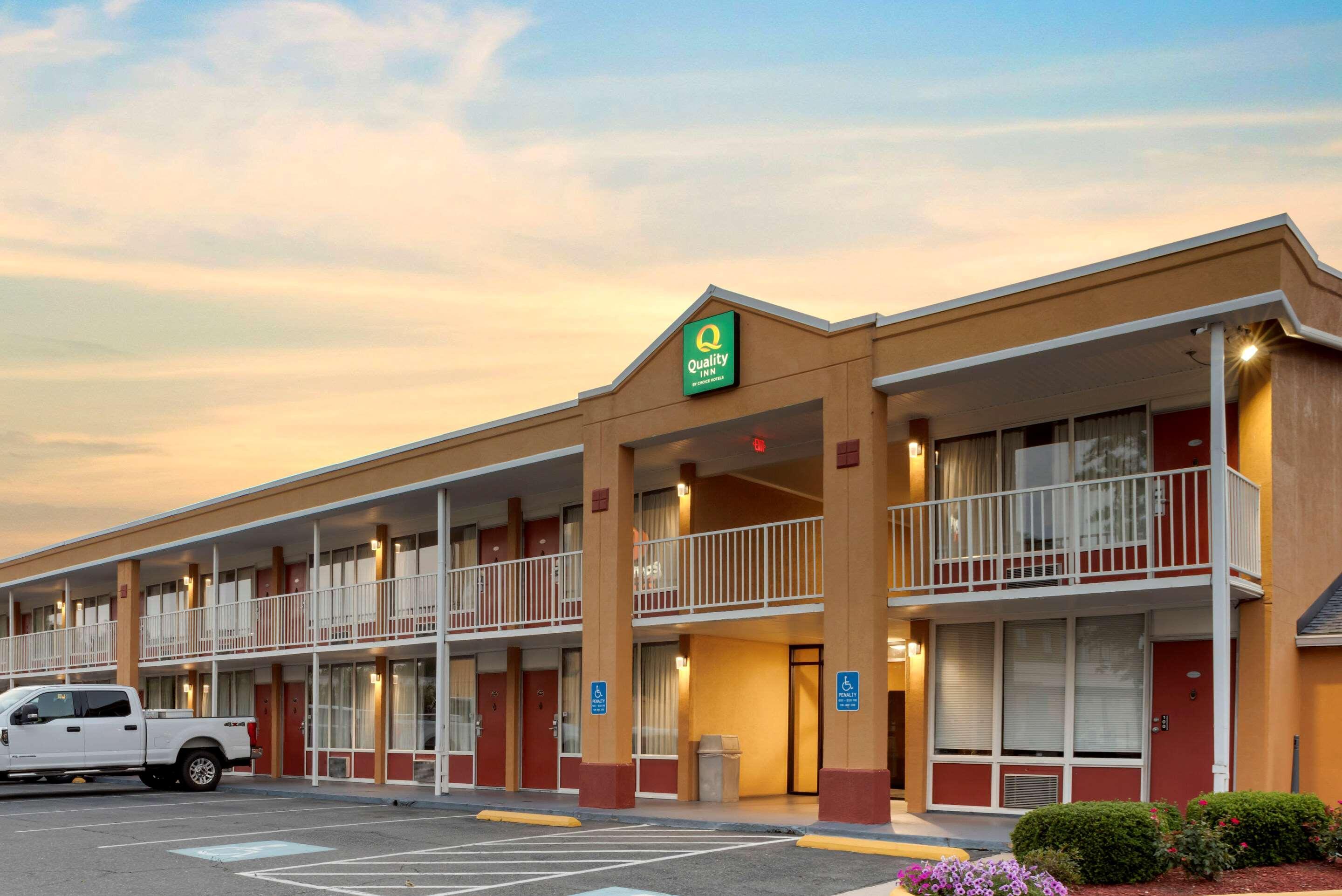 Quality Inn Fredericksburg Near Historic Downtown Eksteriør bilde