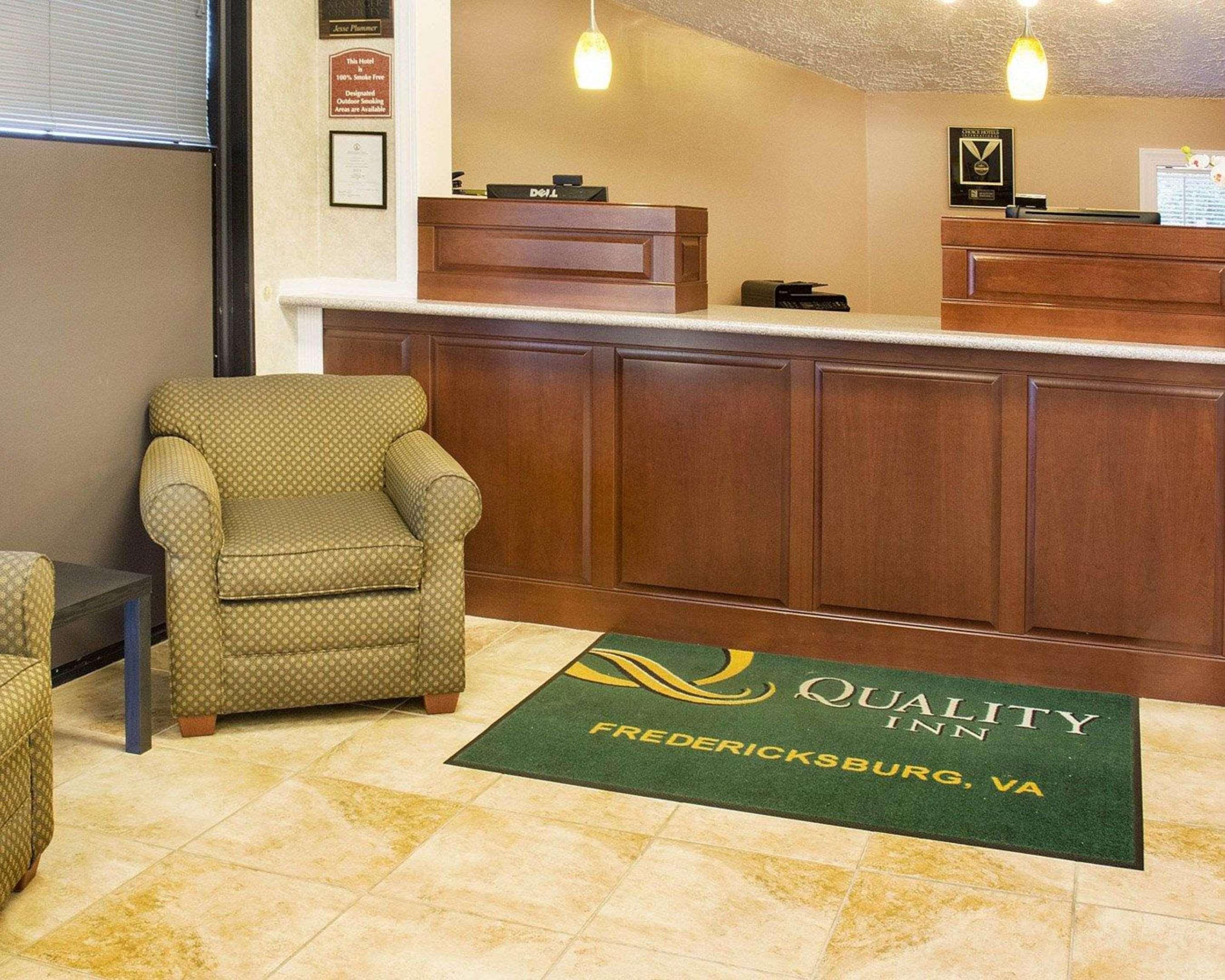 Quality Inn Fredericksburg Near Historic Downtown Eksteriør bilde
