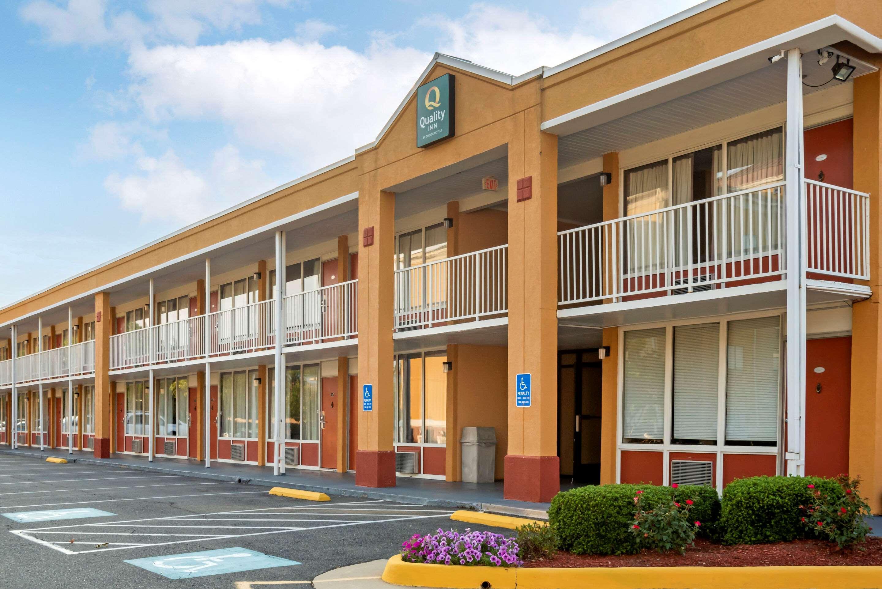 Quality Inn Fredericksburg Near Historic Downtown Eksteriør bilde