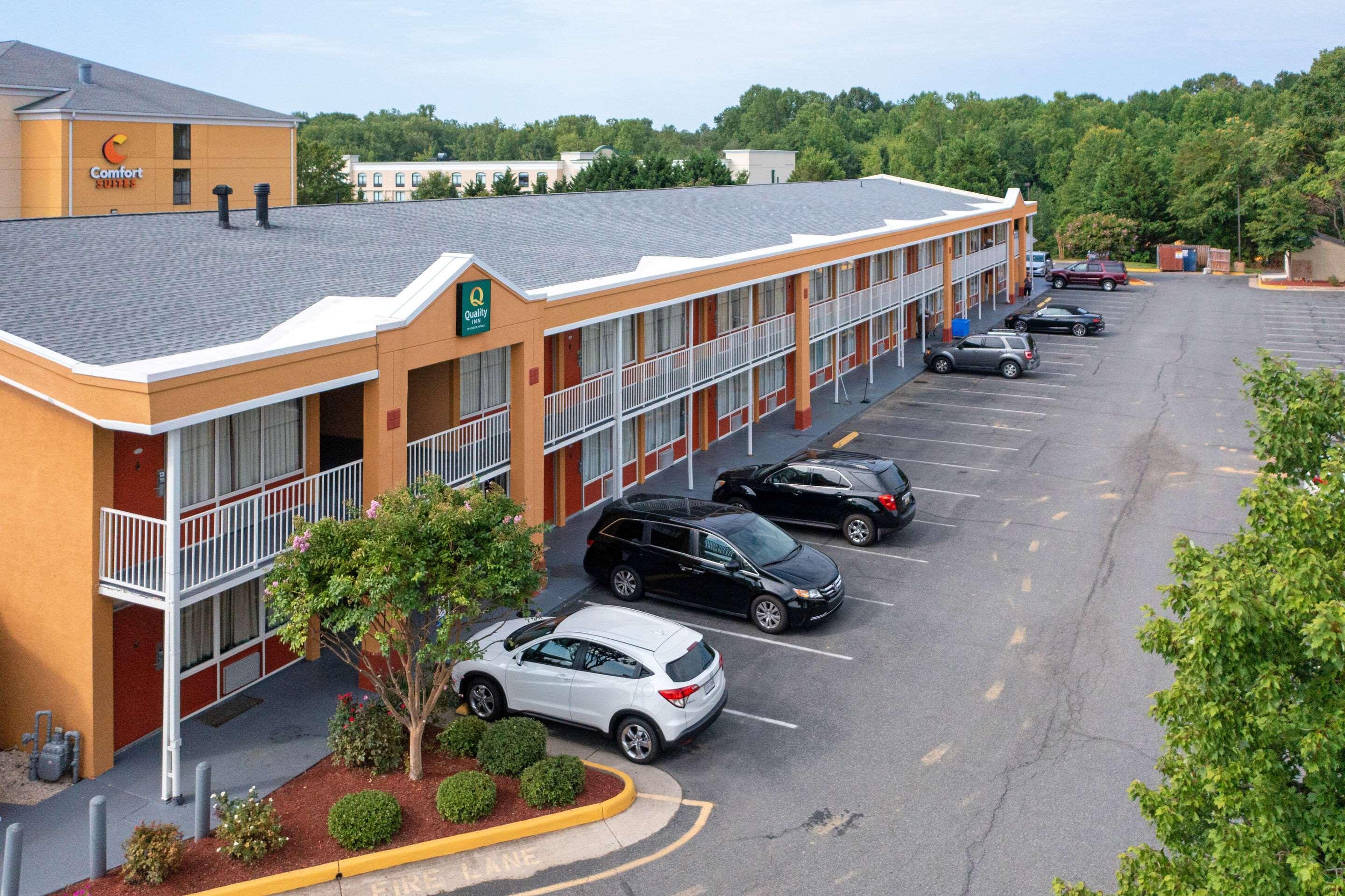 Quality Inn Fredericksburg Near Historic Downtown Eksteriør bilde