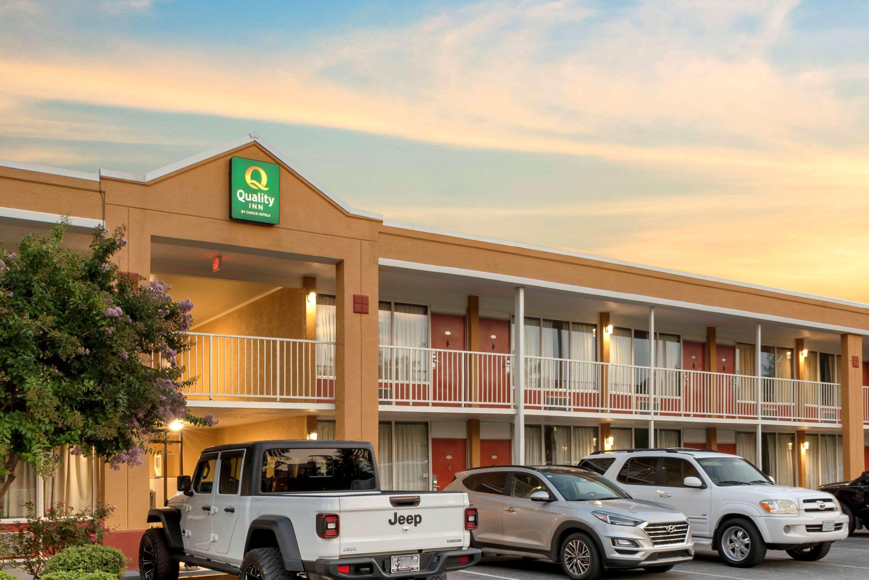 Quality Inn Fredericksburg Near Historic Downtown Eksteriør bilde
