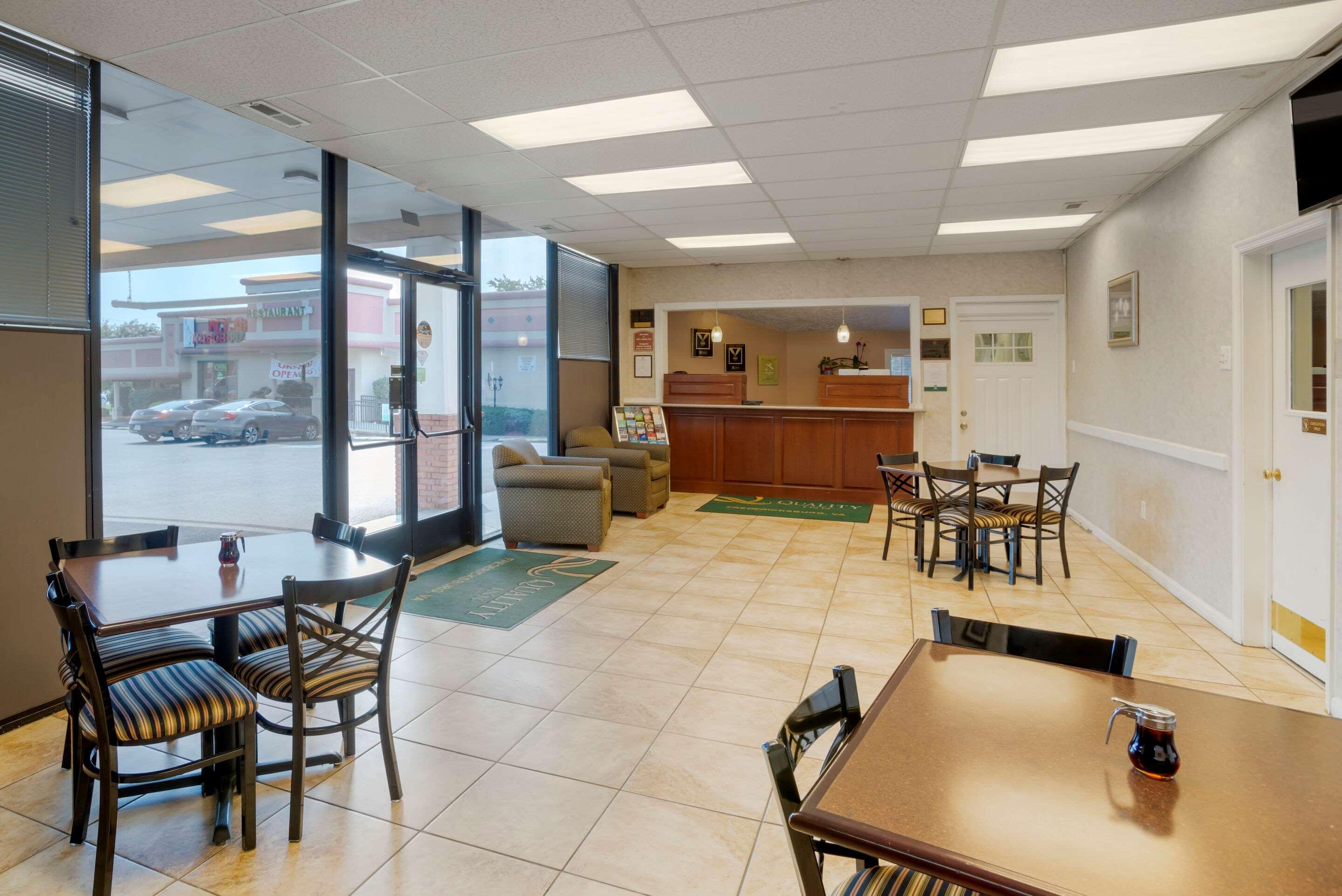 Quality Inn Fredericksburg Near Historic Downtown Eksteriør bilde